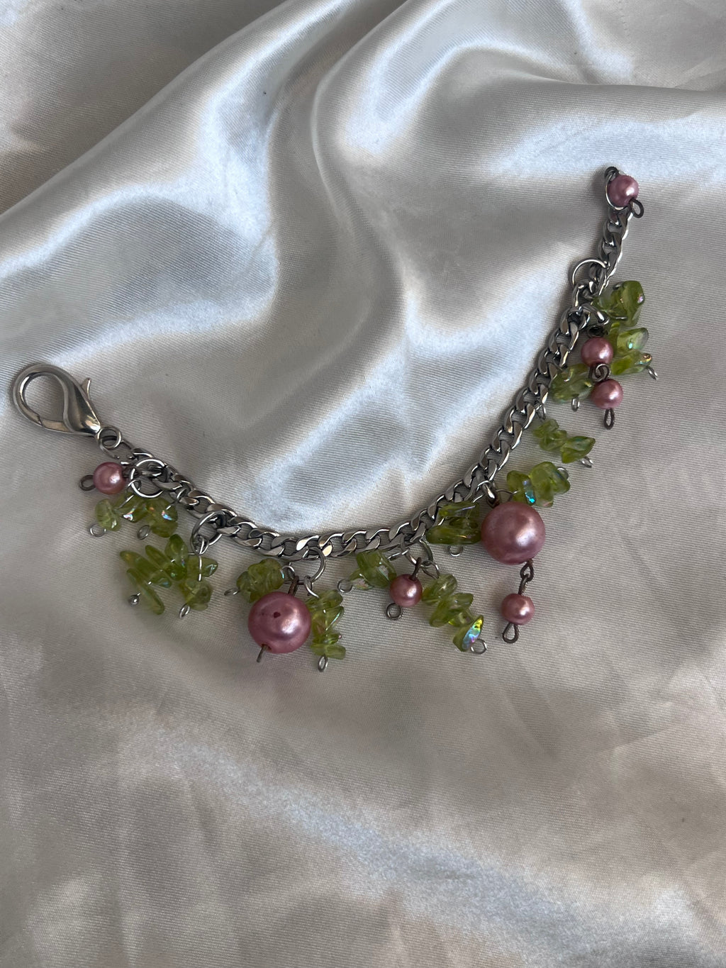 Lush forest bracelet ˚˖𓍢ִ໋🌷͙֒✧