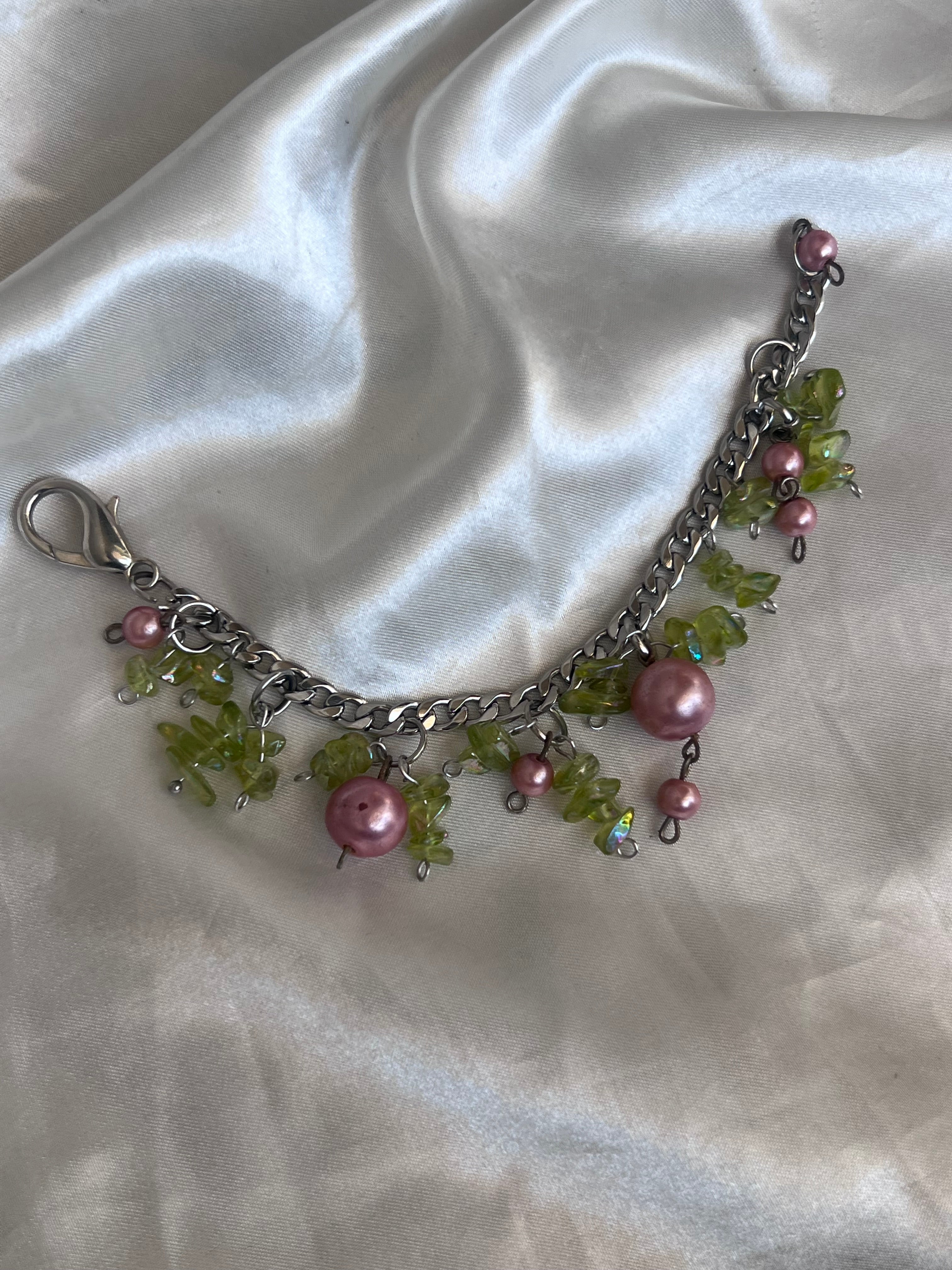 Lush forest bracelet ˚˖𓍢ִ໋🌷͙֒✧