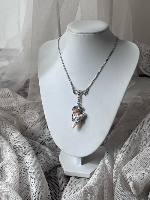 Baroque pearl necklace ₊𓏲 ๋࣭ ࣪ ˖🎐