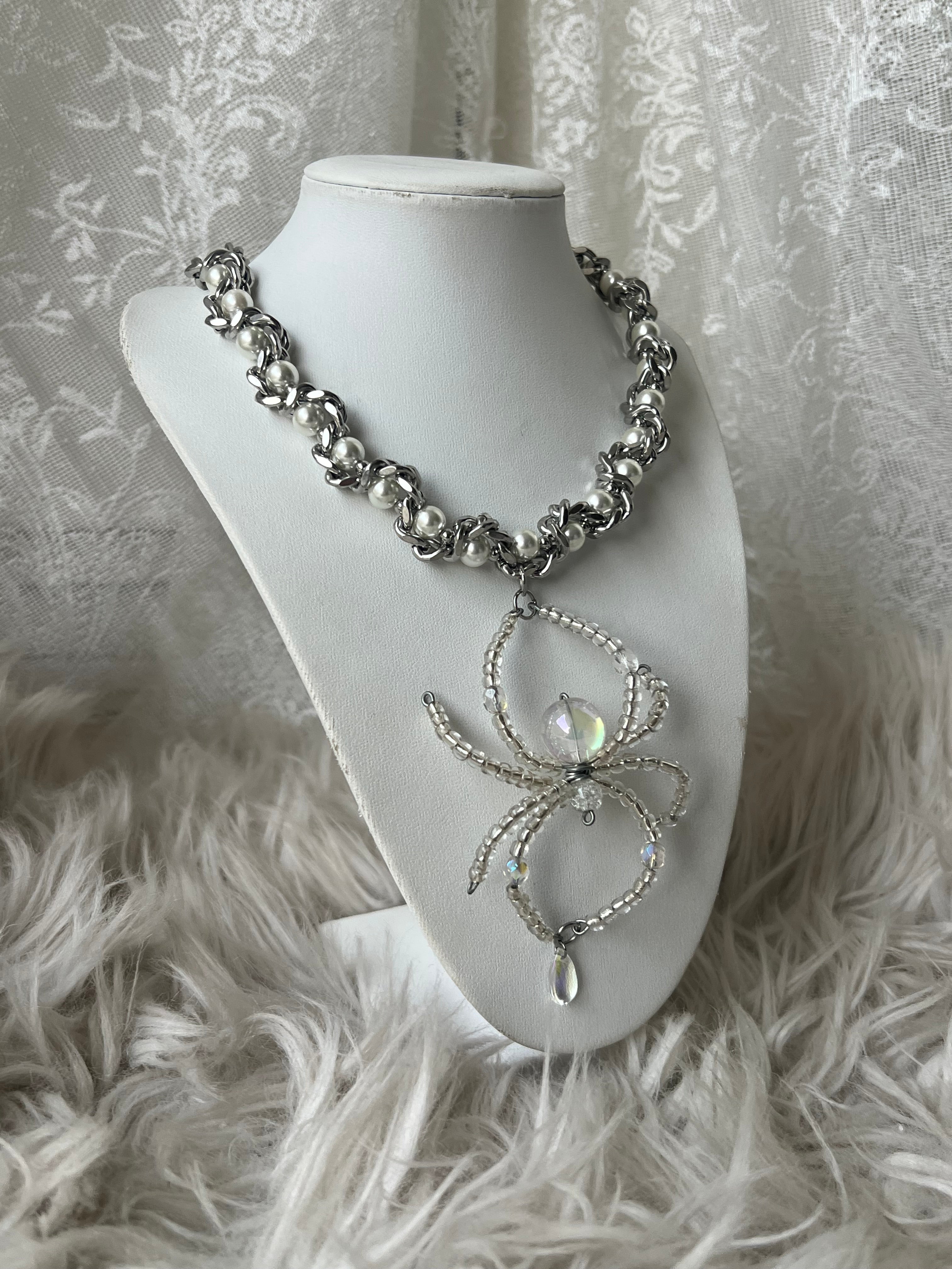 ⋆｡‧🕷️ྀི ༘⋆°• Toxic„ necklace ⋆｡‧🕷️ྀི ༘⋆°•