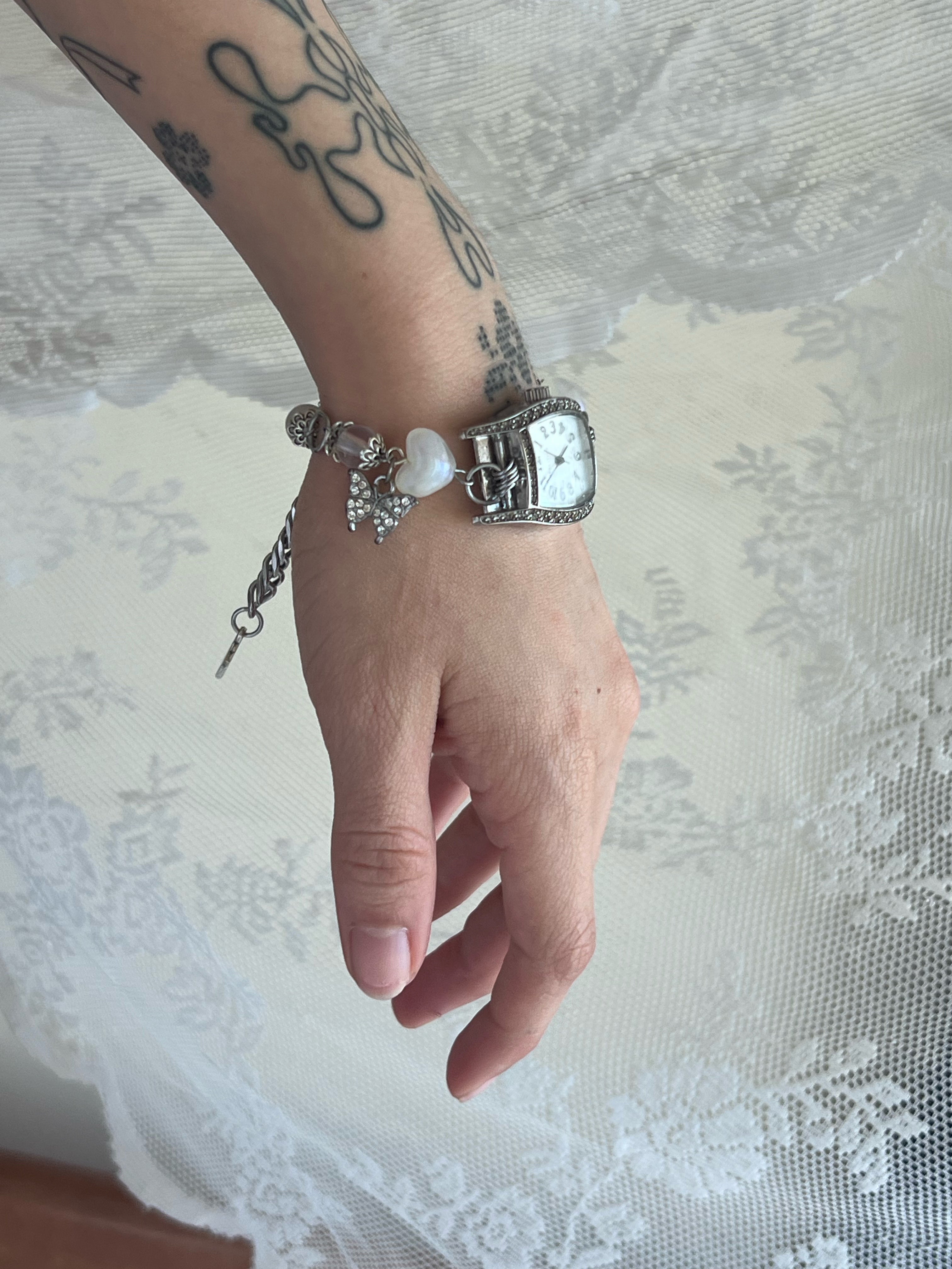 vintage realities watch bracelet ♤ ๋࣭ ࣪ ˖🎐