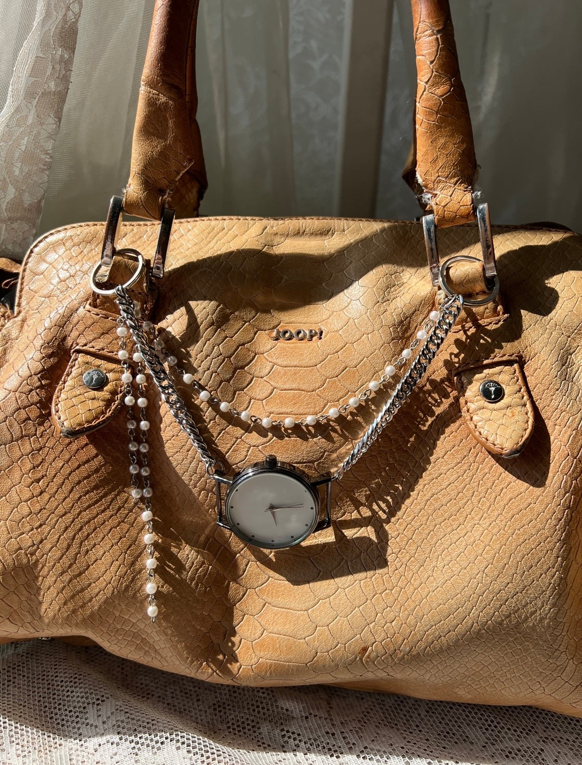 Pearly watch charm ⋆.° ♡🕰️ 𐙚₊