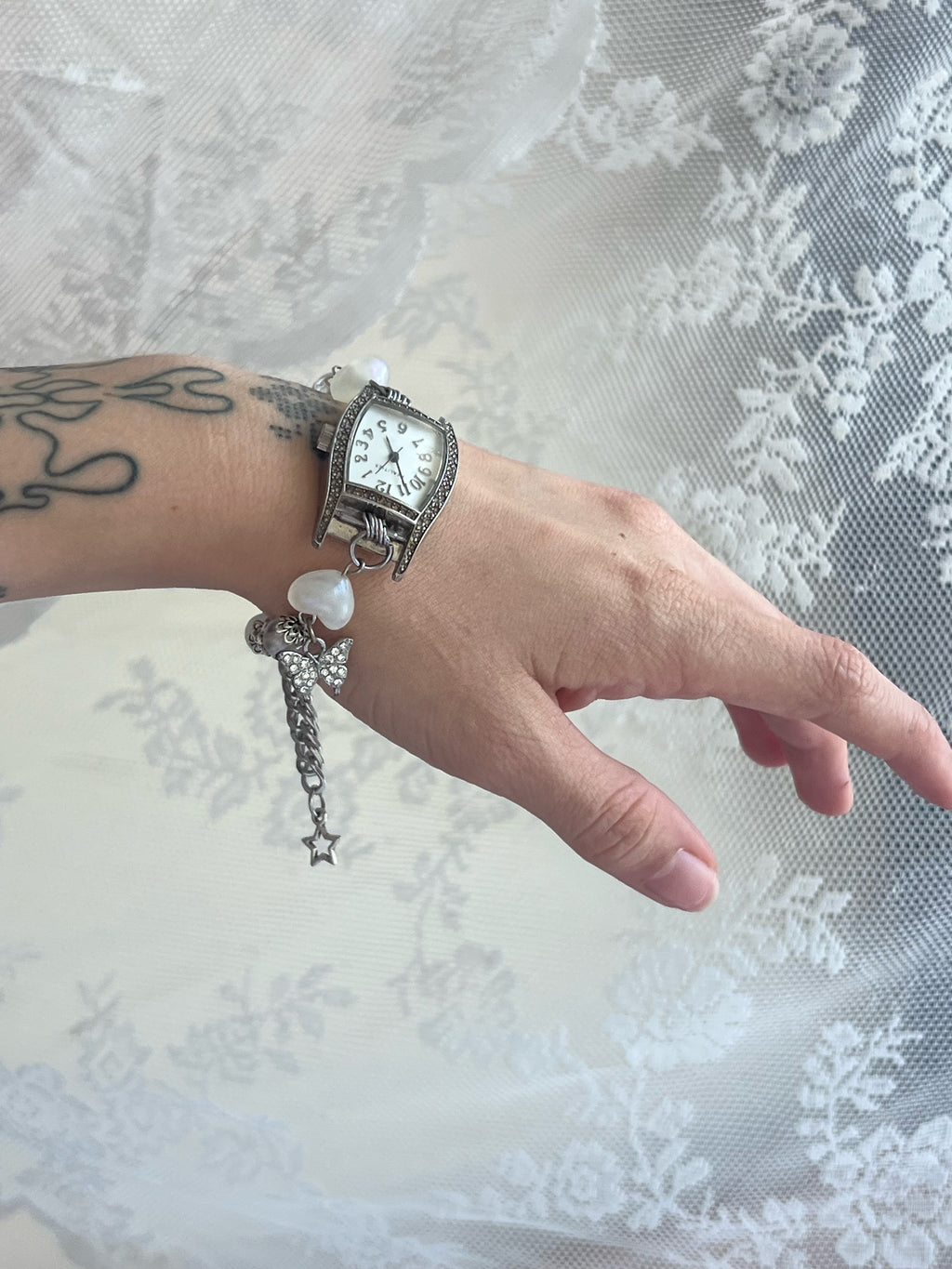 vintage realities watch bracelet ♤ ๋࣭ ࣪ ˖🎐