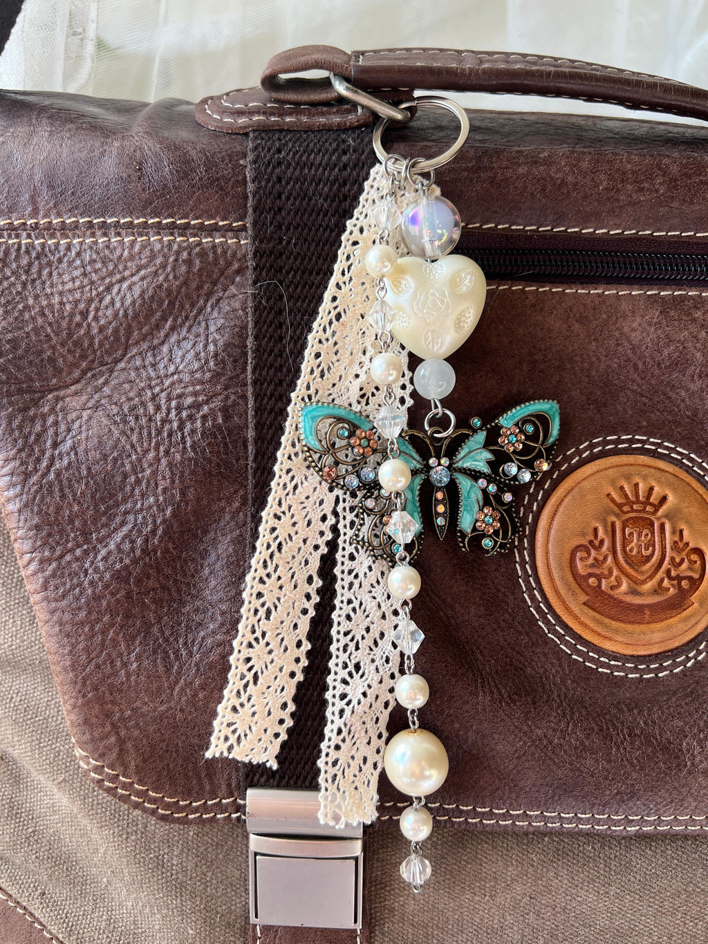 Butterfly keychain 🪽་༘࿐