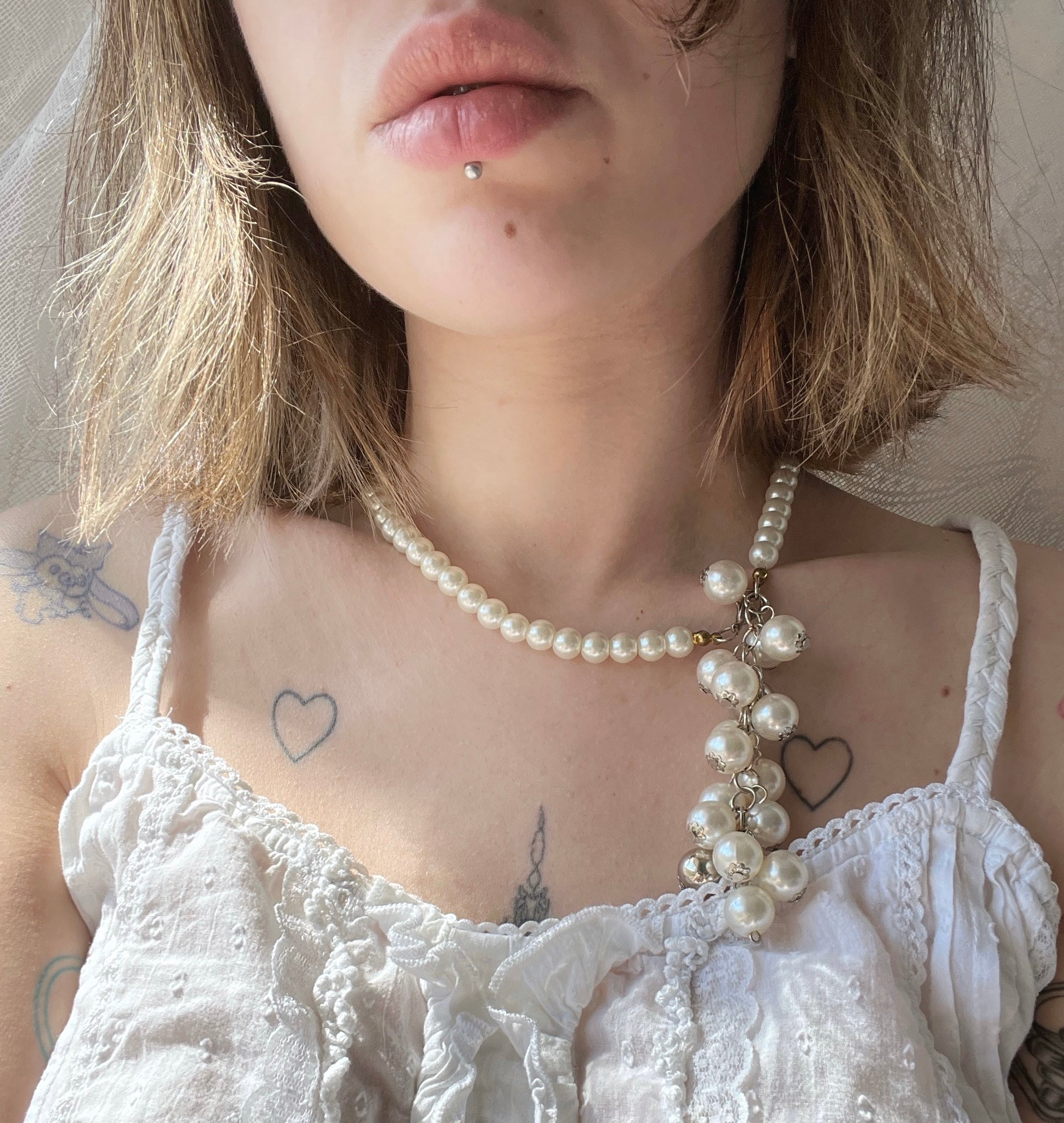 Mother of pearls necklace ˚˖𓍢ִ໋🦢˚