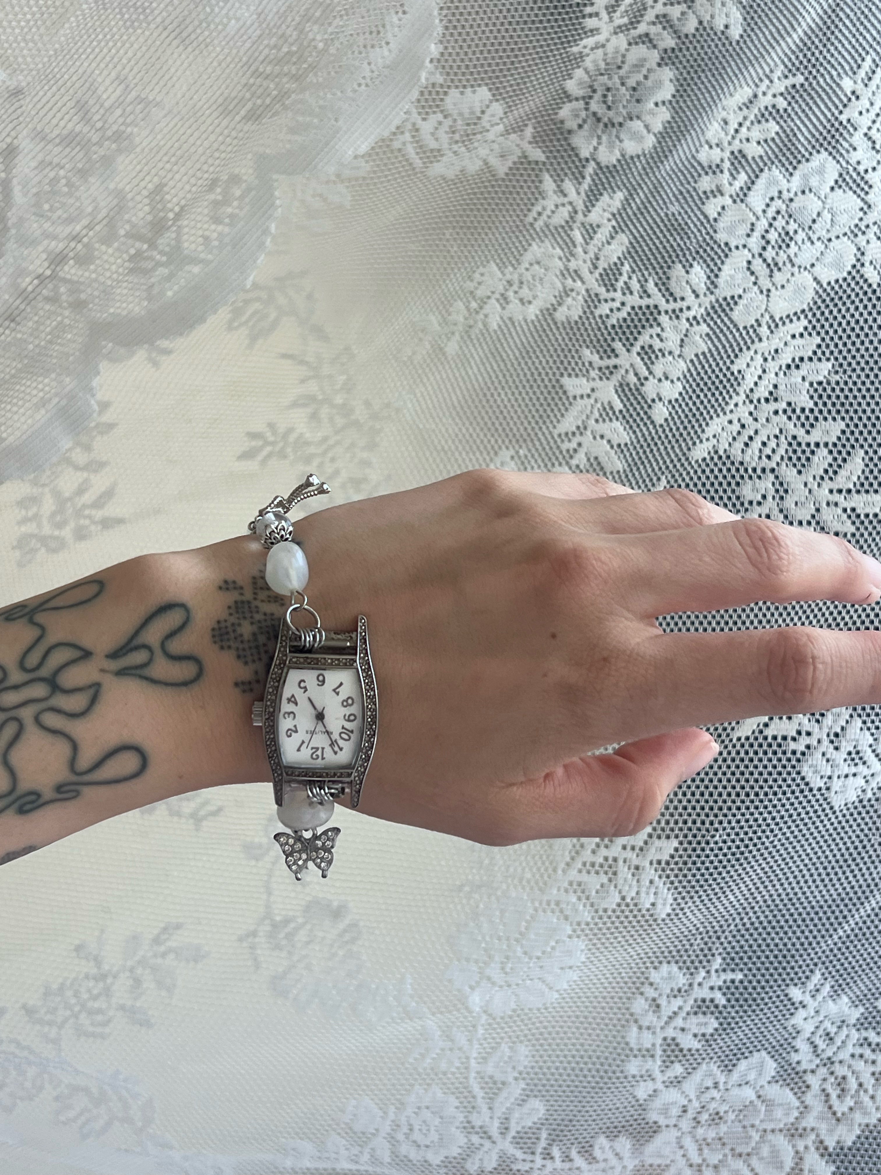 vintage realities watch bracelet ♤ ๋࣭ ࣪ ˖🎐