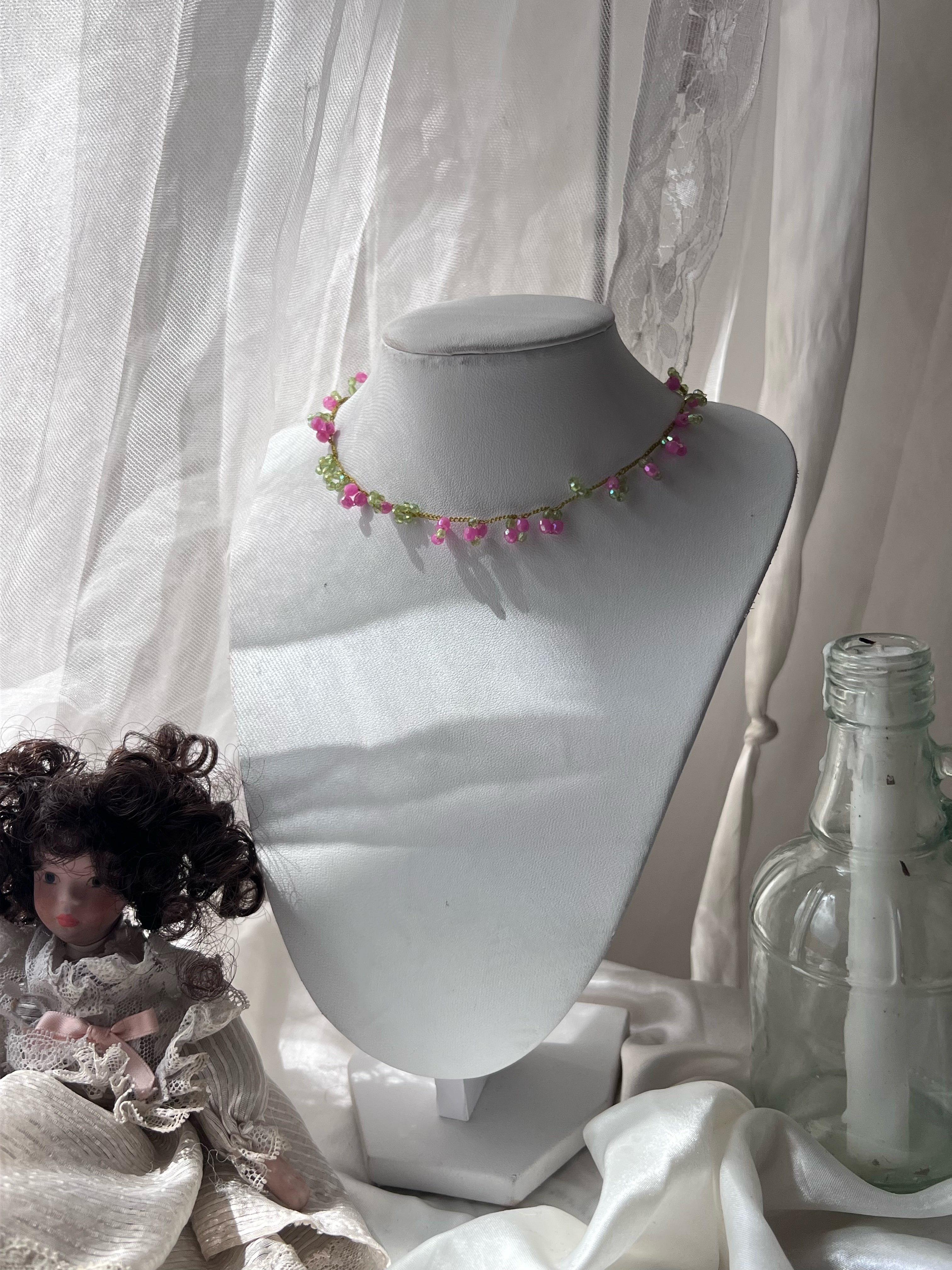 Lush garden choker/ necklace💗⋆˚✿˖°🌱