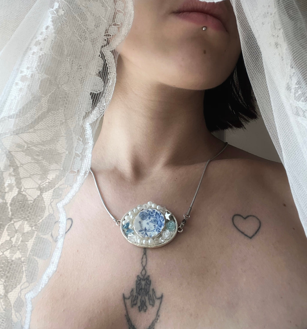 🎐 handmade trinket charm necklace 𓏲 ๋࣭ ࣪ ˖🎐