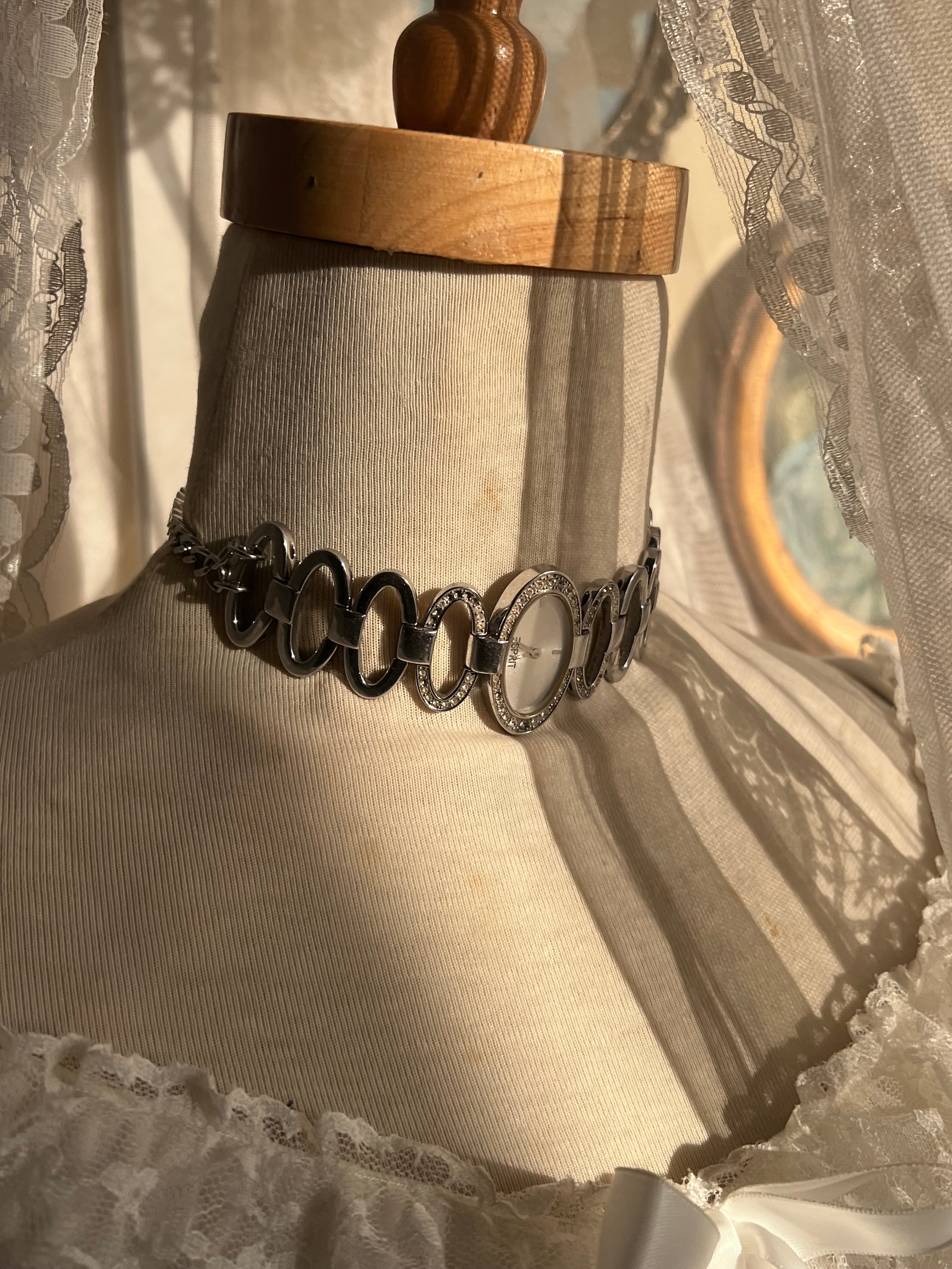 Time fairy choker/bracelet ⋆.° 𖤉 🕰️ 𐙚₊