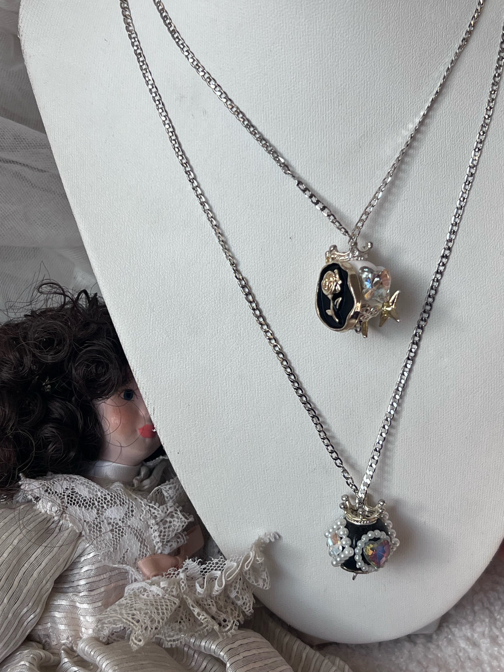 Enchanted trinket necklaces‧₊𓏲 ๋࣭ ࣪ ˖🎐