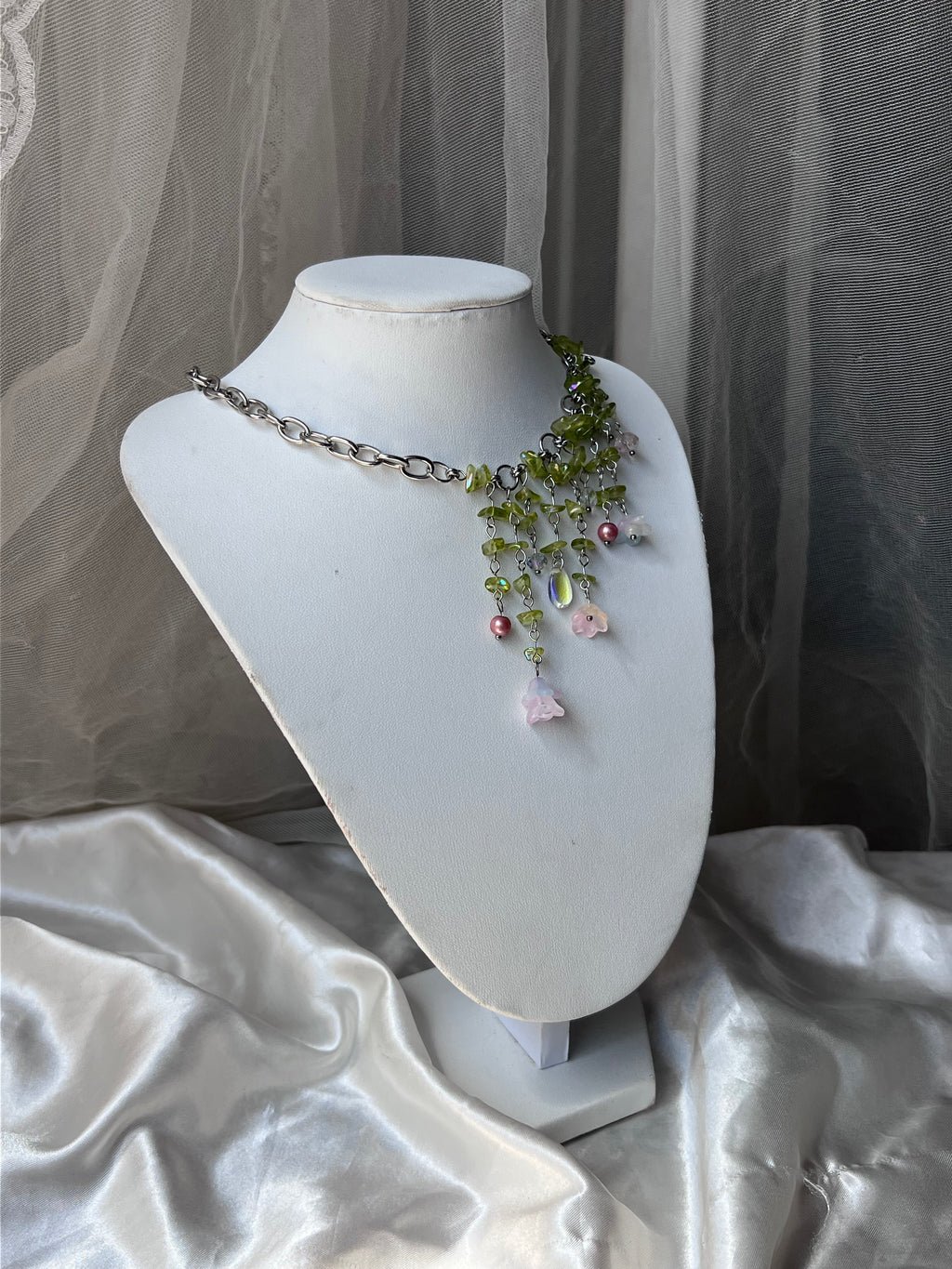 Lush forest necklace ❀*ੈ𑁍༘⋆