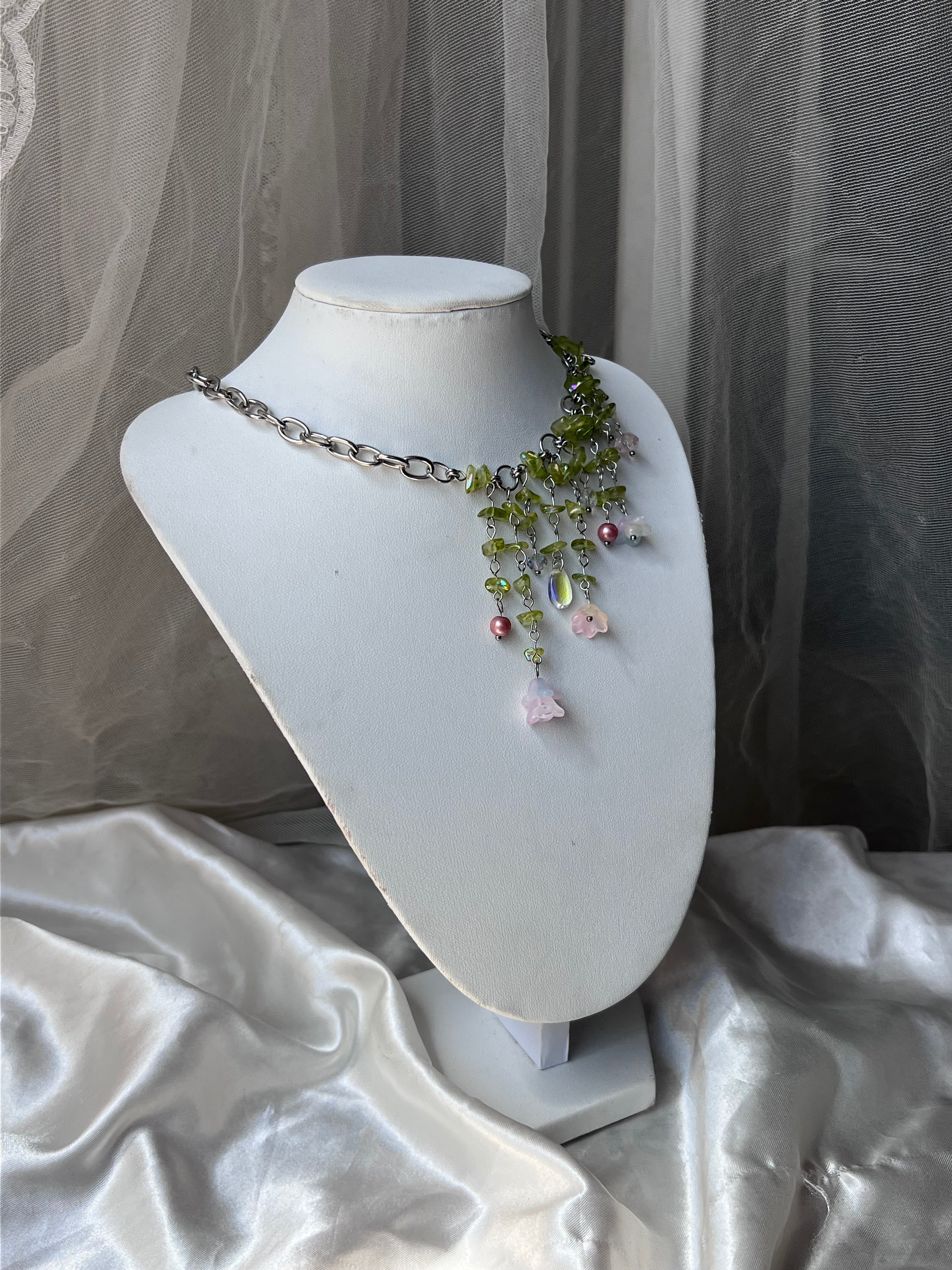 Lush forest necklace ❀*ੈ𑁍༘⋆