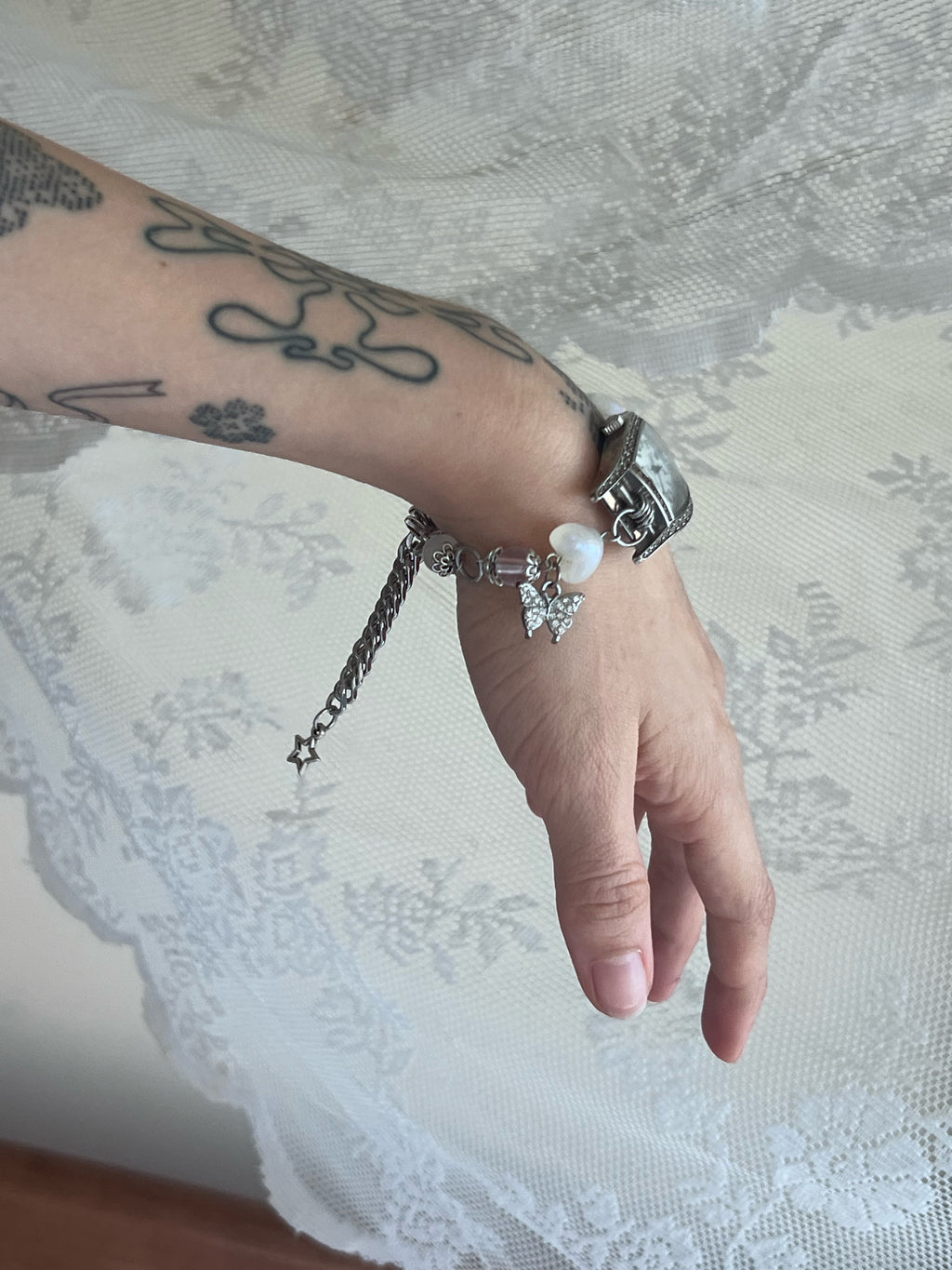 vintage realities watch bracelet ♤ ๋࣭ ࣪ ˖🎐