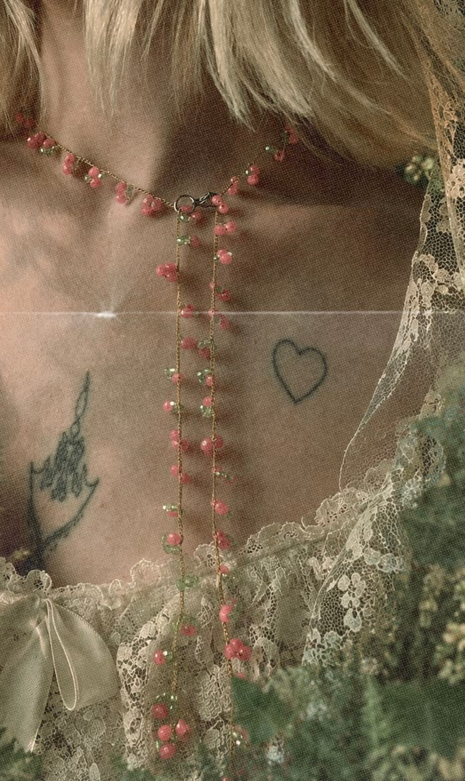 Lush garden necklace 𓍢ִ໋🌷͙֒✧