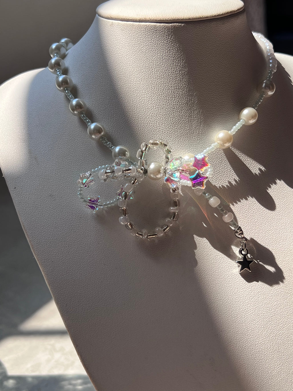 ༘⋆♡｡˚ Crystal jelly necklace ༘⋆♡｡˚