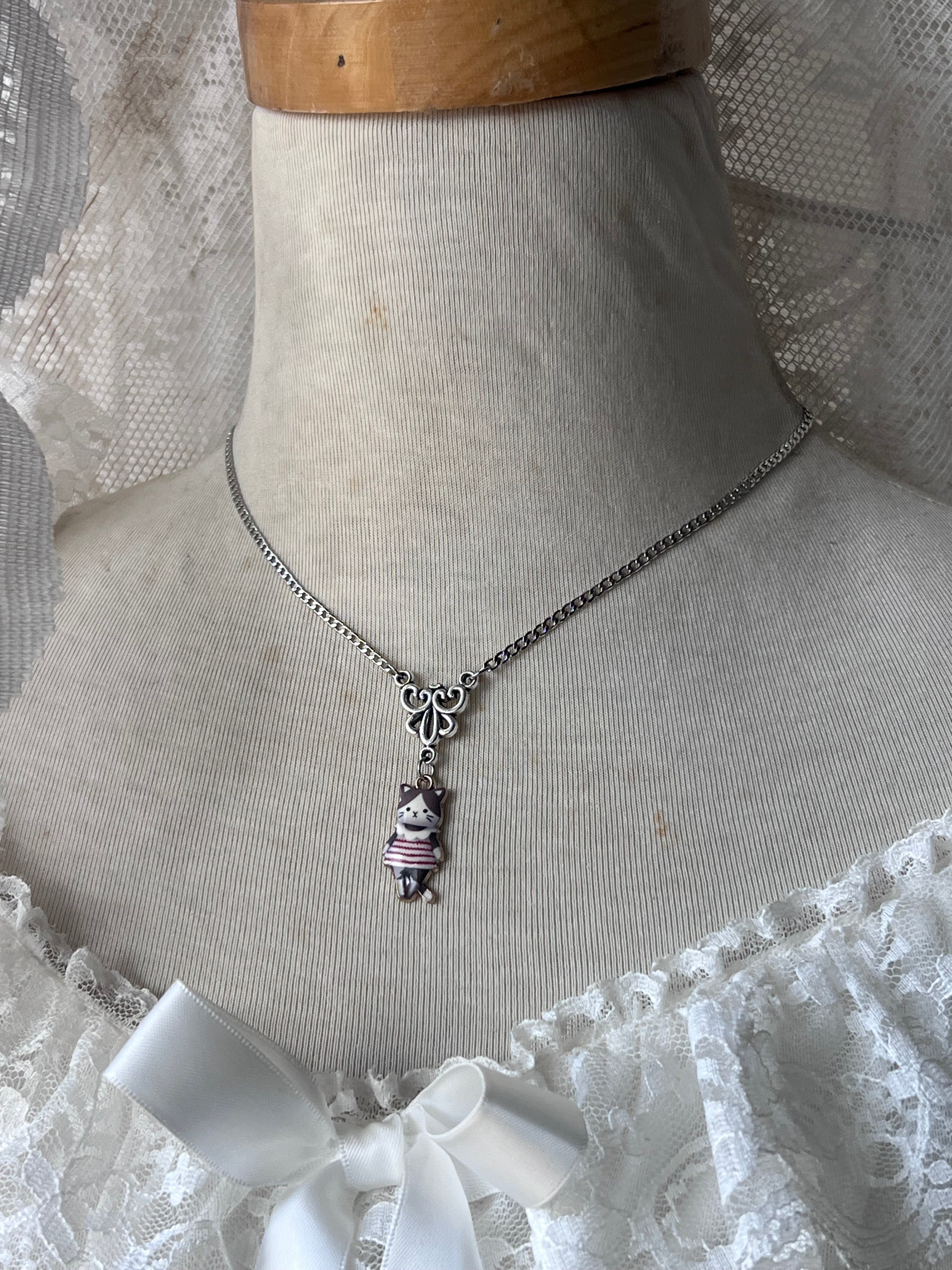 Kitty necklace⋆˚🐾˖°