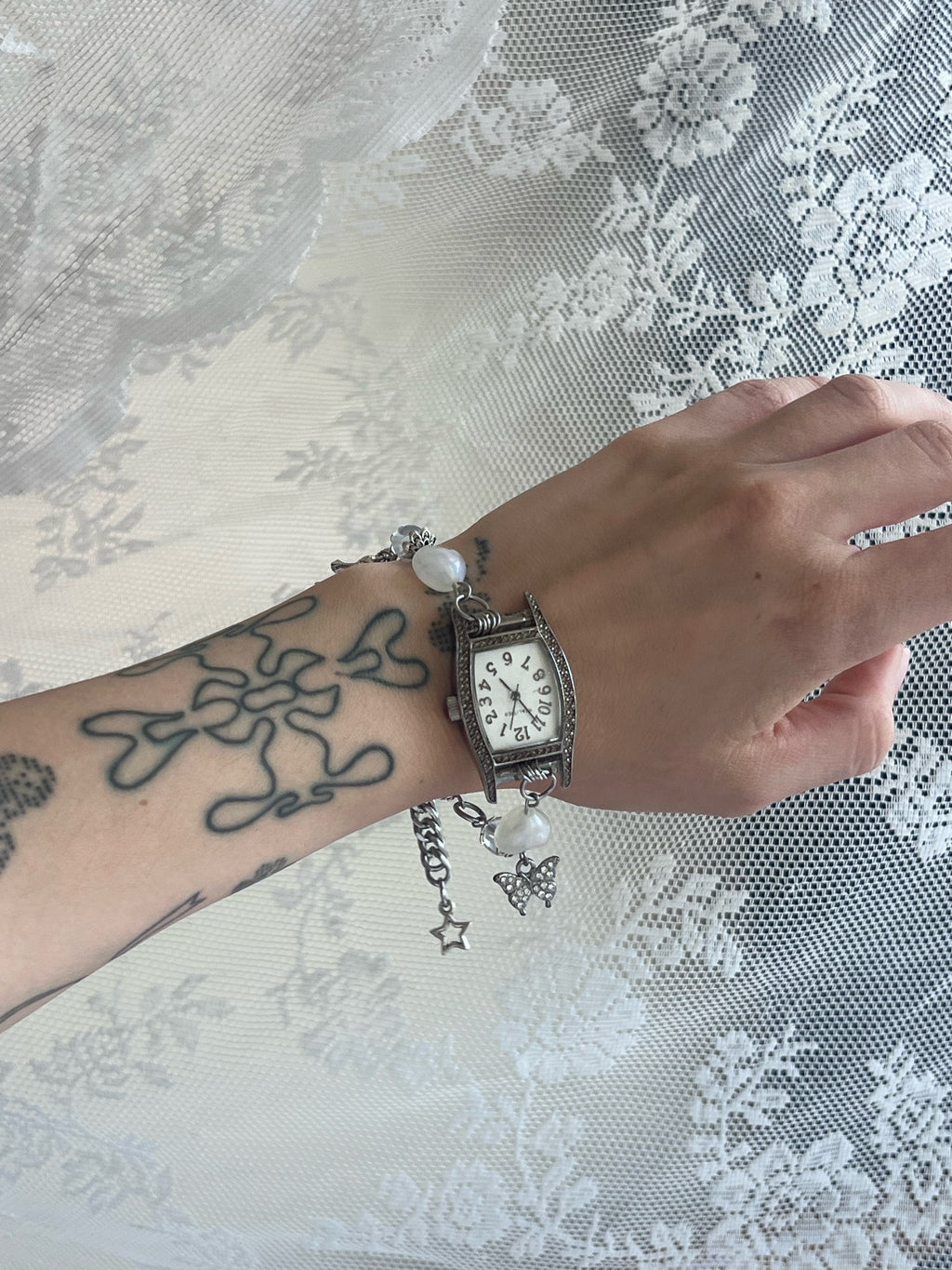 vintage realities watch bracelet ♤ ๋࣭ ࣪ ˖🎐