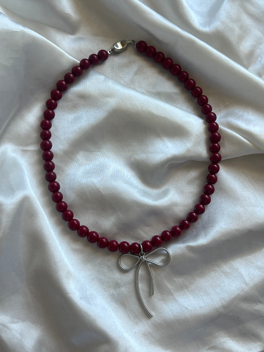 Crimson doll necklace 🥀⋆𐙚₊˚