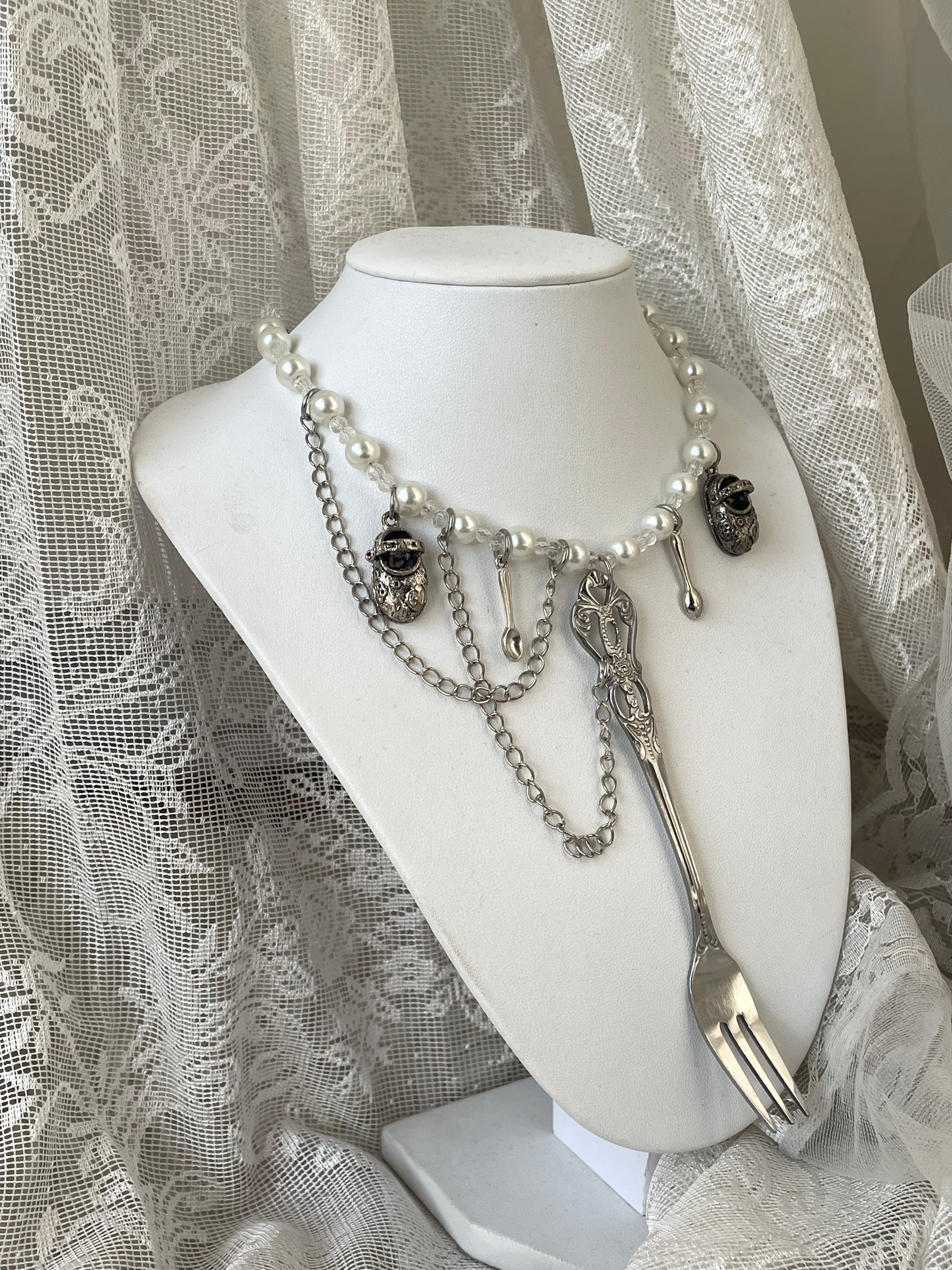 🐇˚｡𓍯 Last bite necklace ‎⊹₊🐇˚｡𓍯