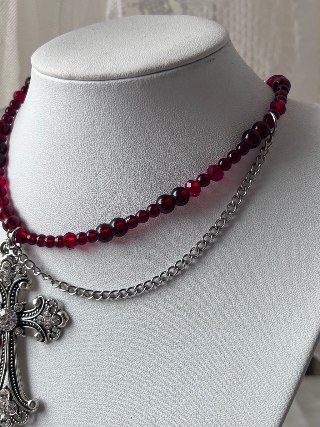 Saint valentine necklace ⋆⁺ ♱🩸₊⋆