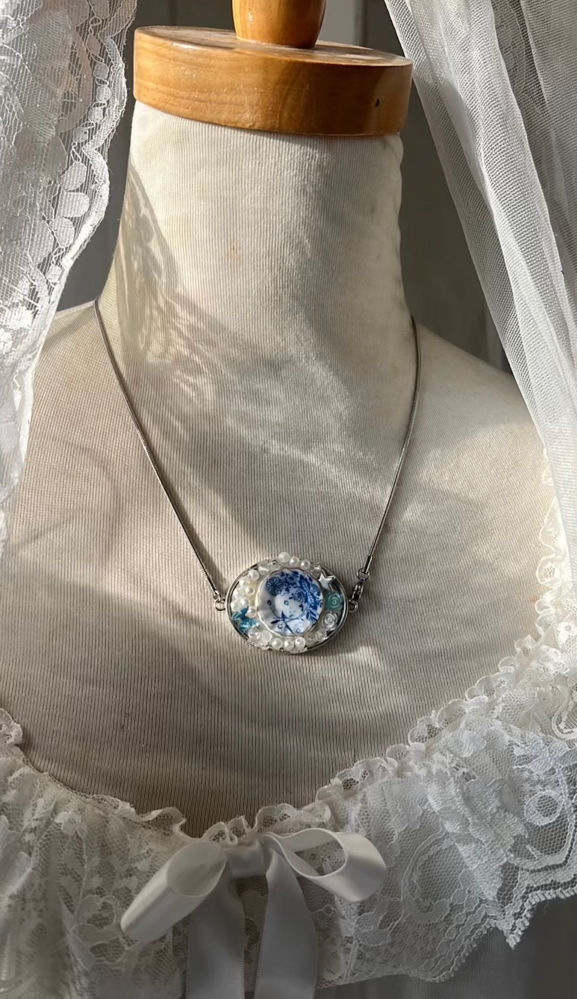 🎐 handmade trinket charm necklace 𓏲 ๋࣭ ࣪ ˖🎐