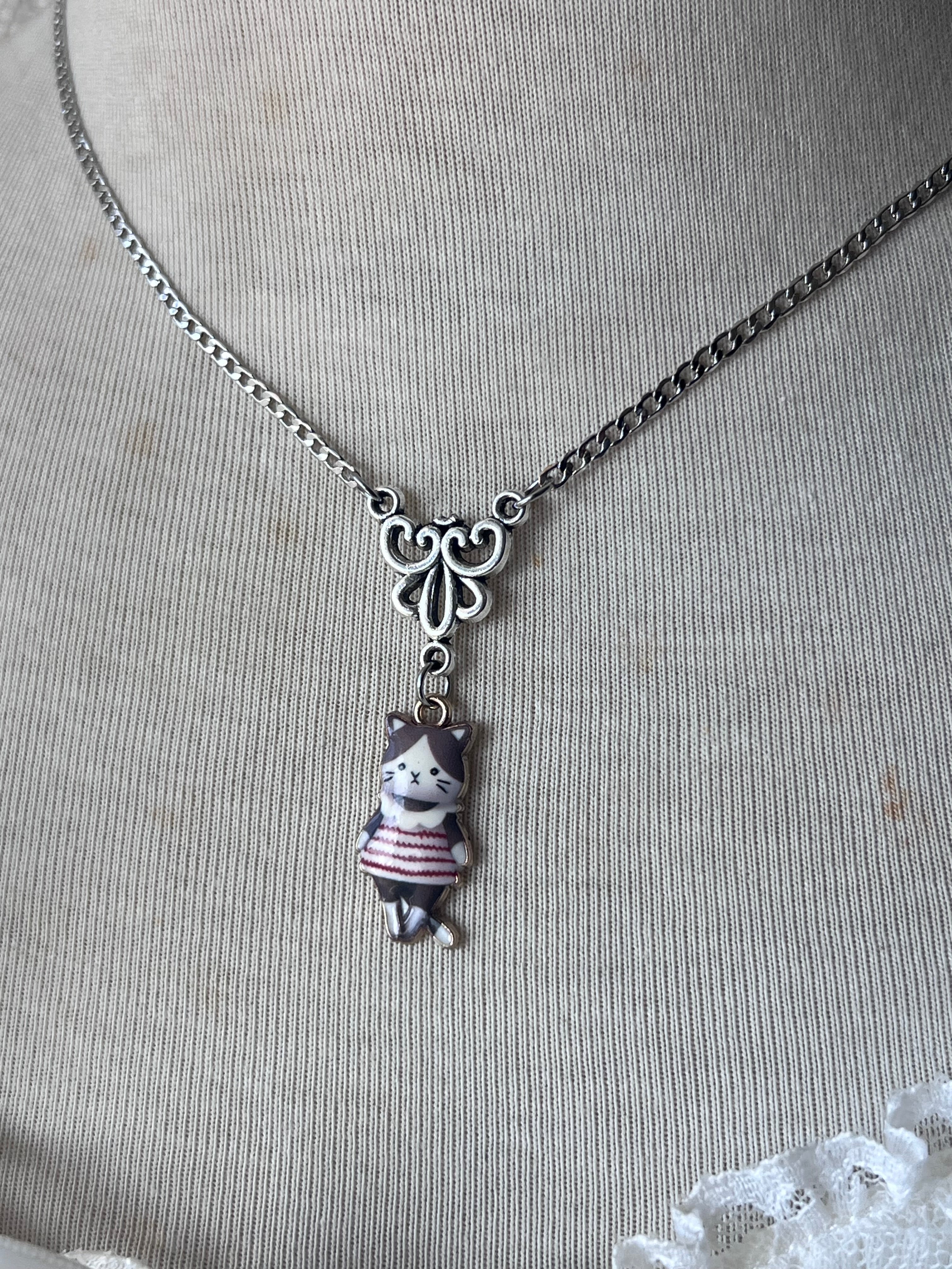 Kitty necklace⋆˚🐾˖°