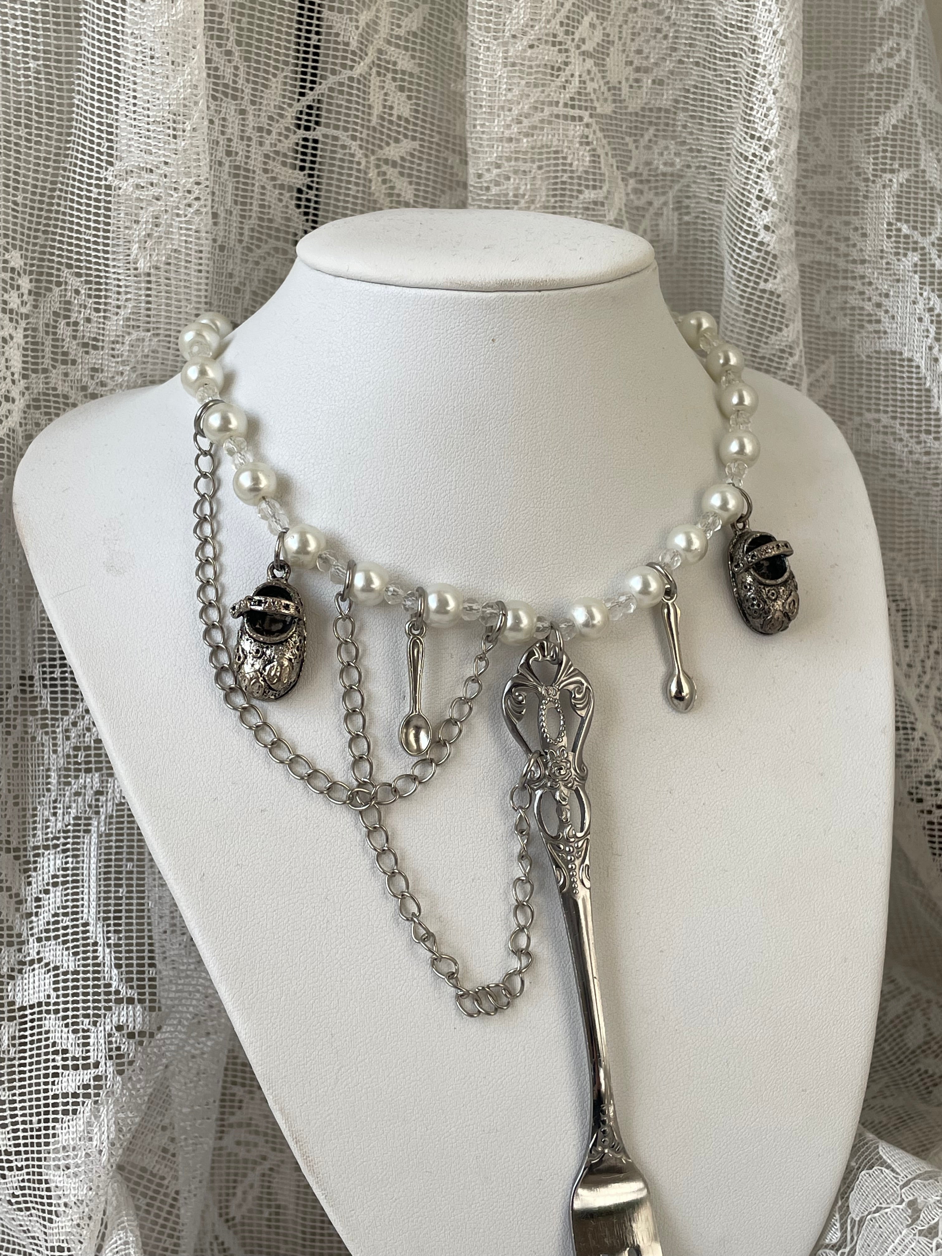 🐇˚｡𓍯 Last bite necklace ‎⊹₊🐇˚｡𓍯