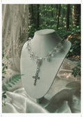 Frost rosary necklace ࣪ ִֶָ🪽་༘࿐