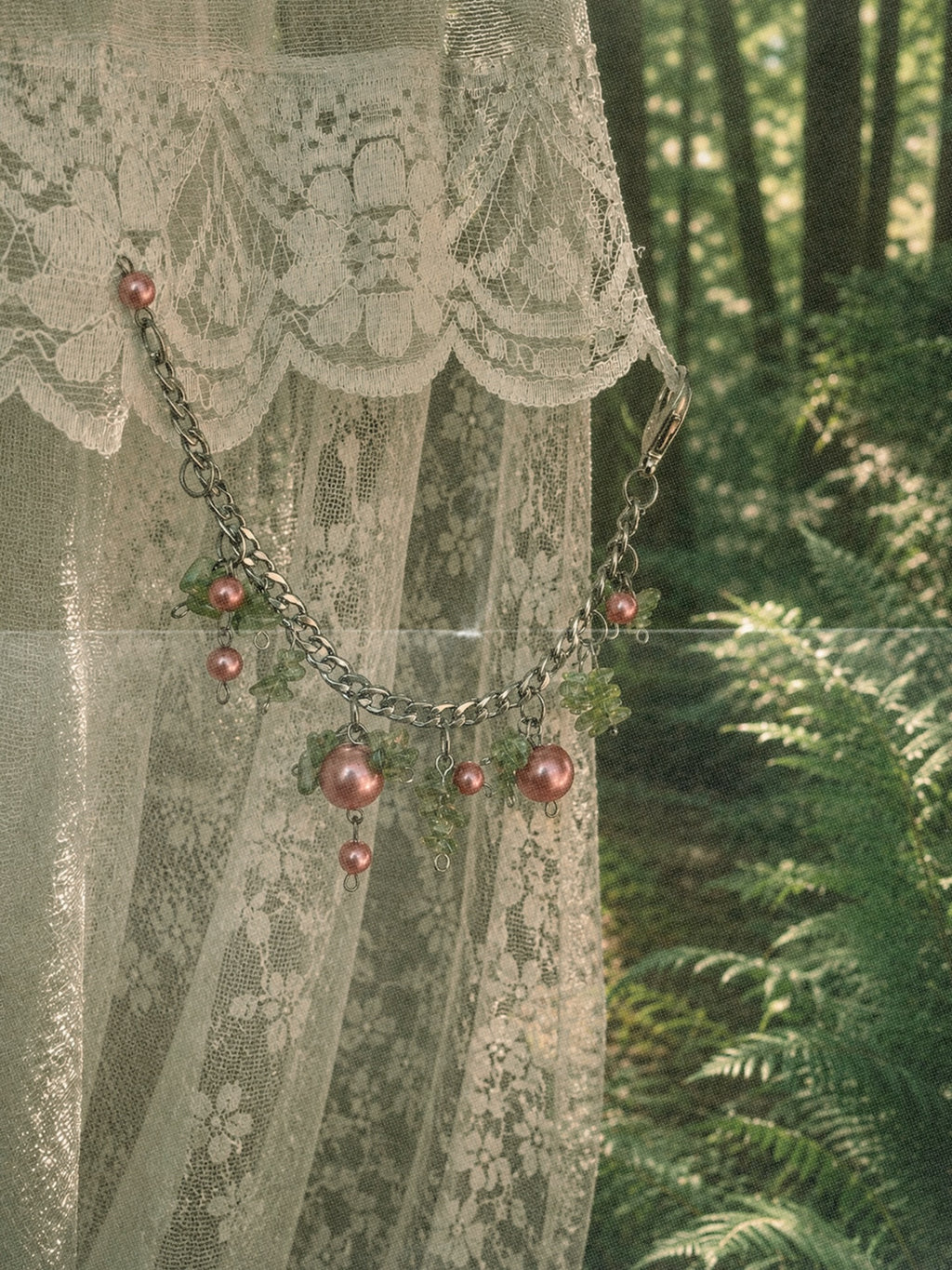 Lush forest bracelet ˚˖𓍢ִ໋🌷͙֒✧