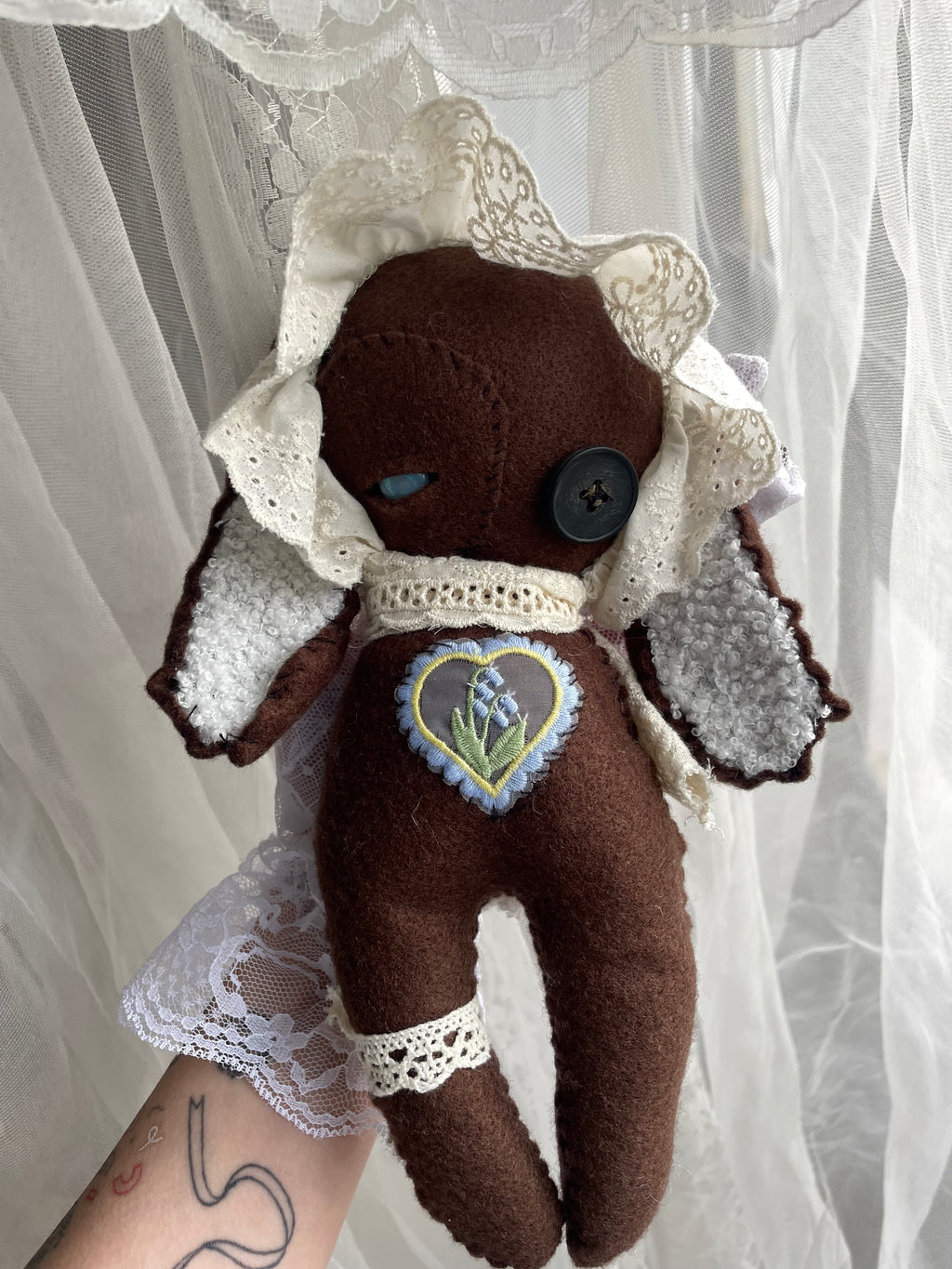 ♡ ࿔*: Hand sewn bunny doll 🐇♡ ࿔*: